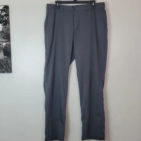 Nike 4pc Mens Dri-Fit Golf Pants Size 35×32 Black Grey Performance Standard Fit - Picture 7 of 12